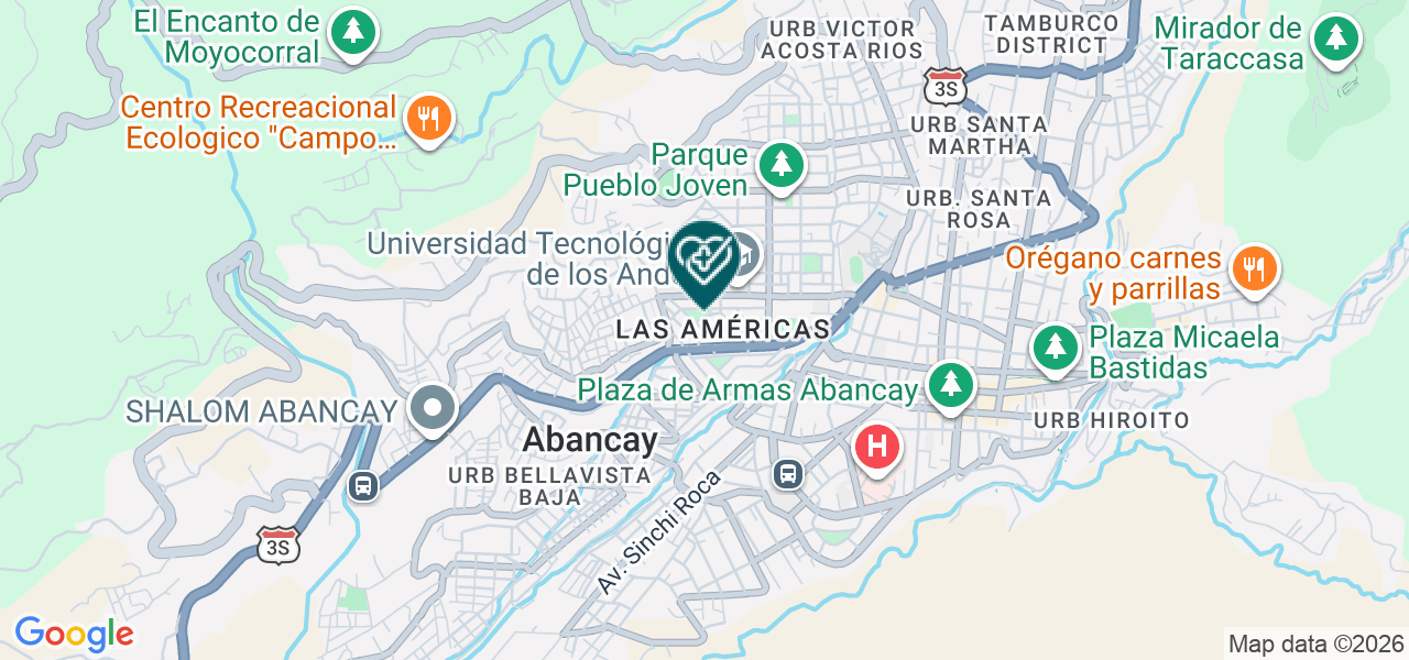 Mapa de Consultorio Dental Señor de Soccllaccasa