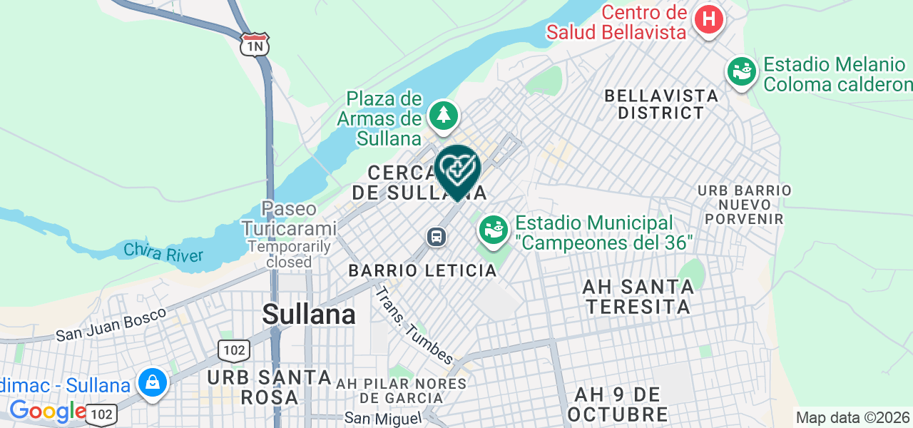 Mapa de Centro Dental Rydent