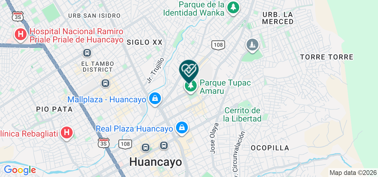 Mapa de Oftalmo Vittes