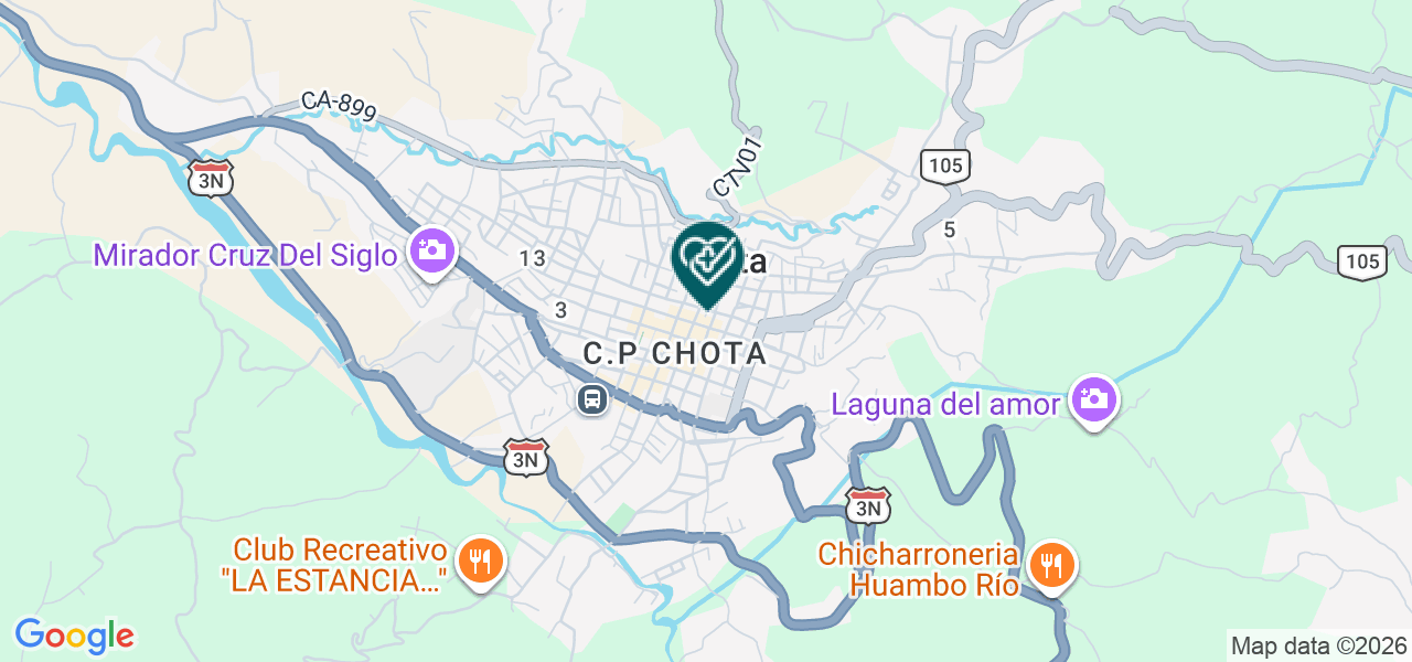 Mapa de Servicios Medicos Maxisalud