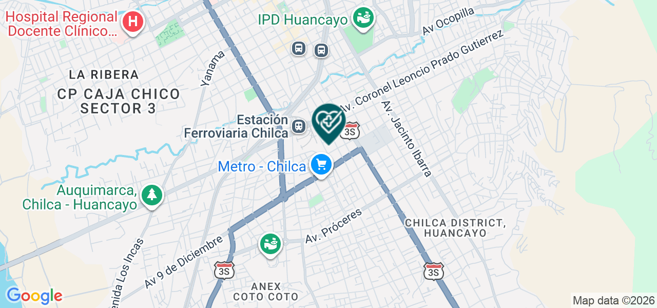 Mapa de Clinica Medica Alta