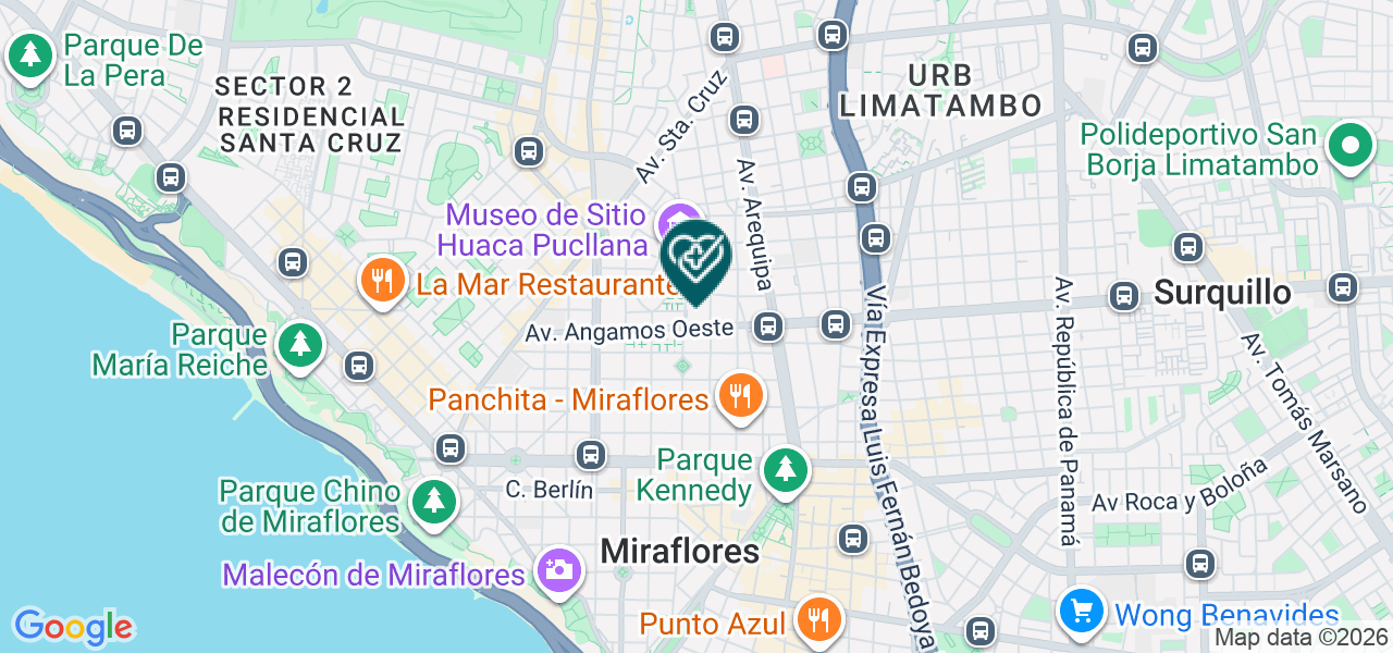 Mapa de Ambulancia Auna Tipo Iii