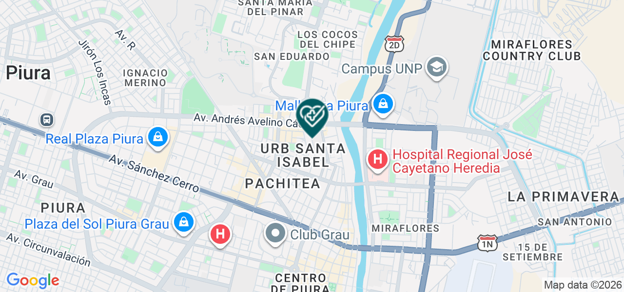 Mapa de Instituto del Dolor y Rehabilitacion S.R.L.