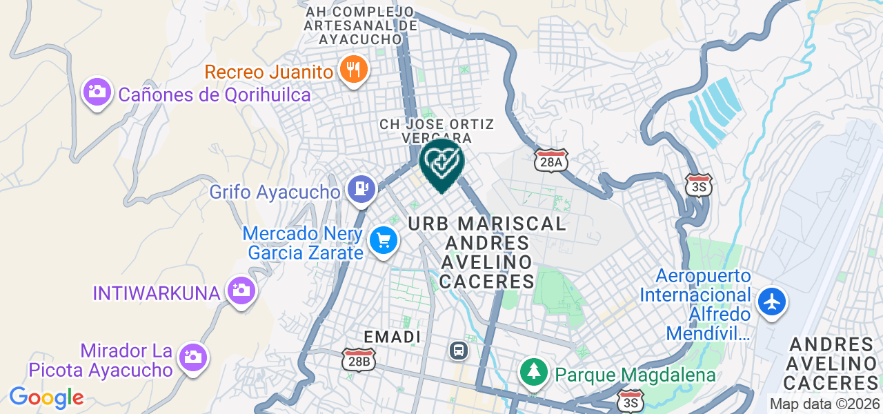 Mapa de Dental Sofia