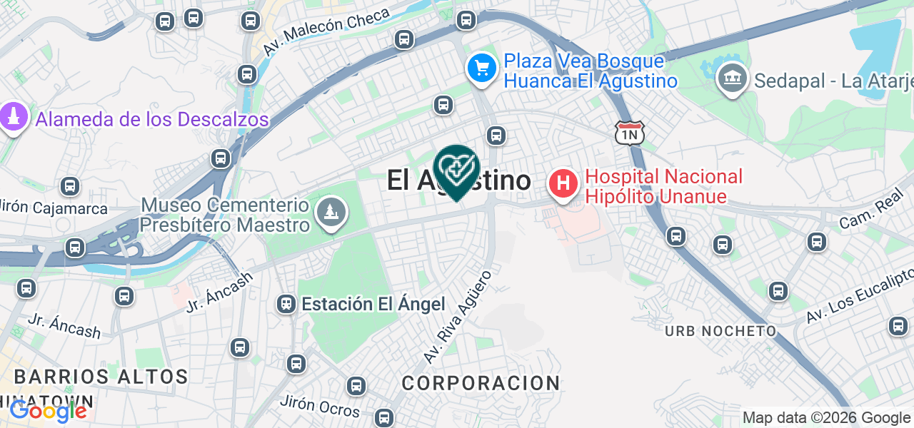 Mapa de Ruiz Dent