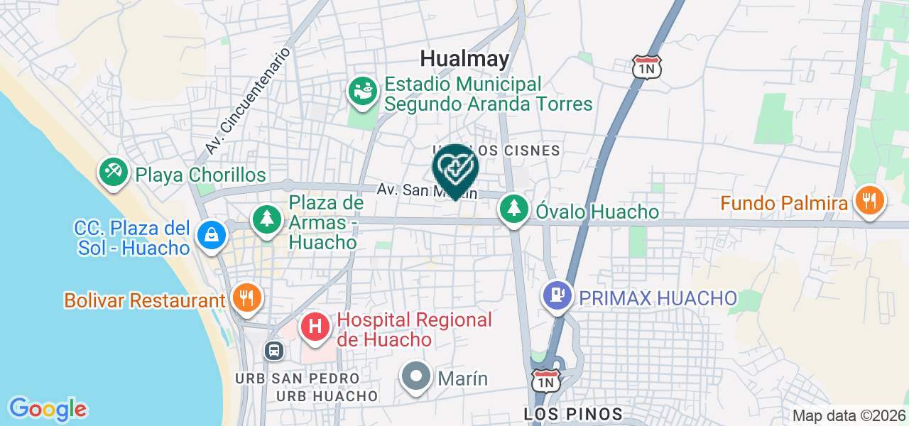 Mapa de Cleardent