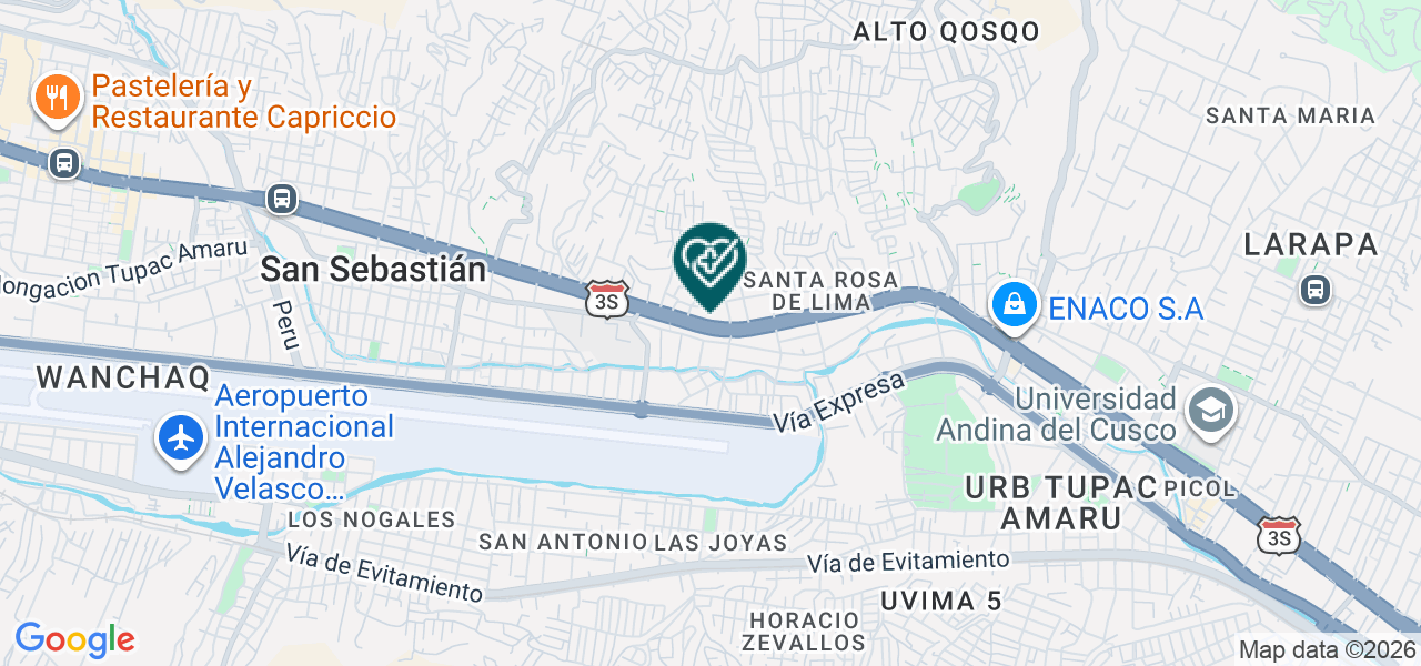 Mapa de Los Angeles
