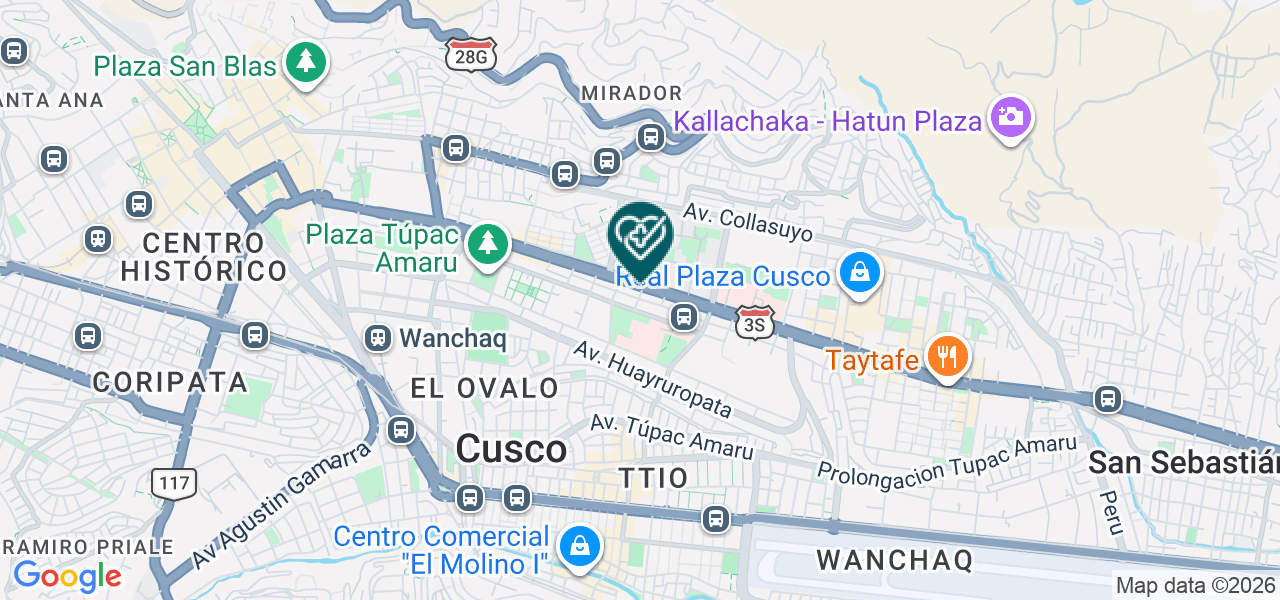 Mapa de Grupo Medico J&m SAC
