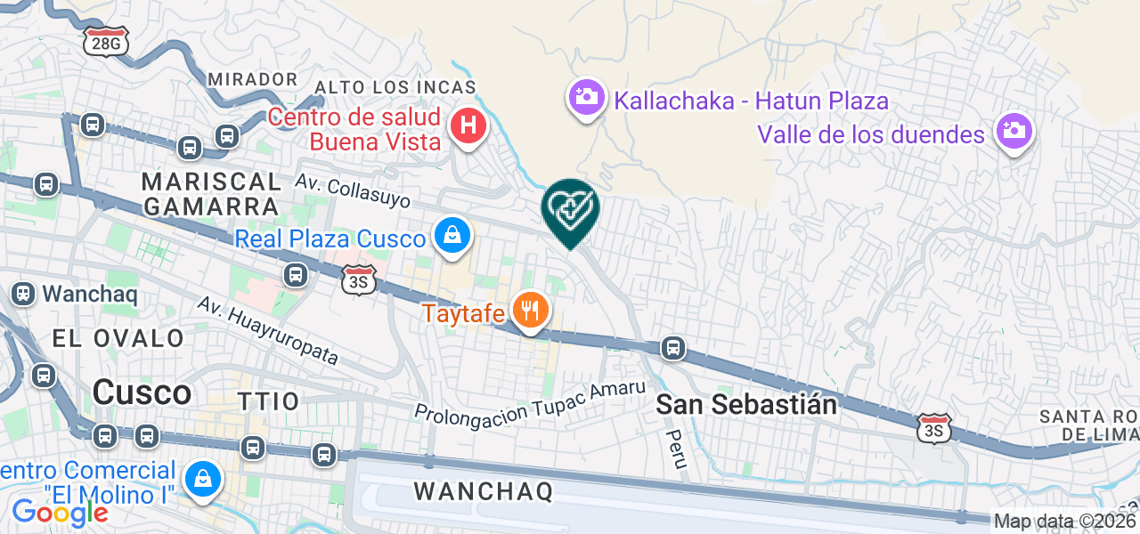 Mapa de Meditec St