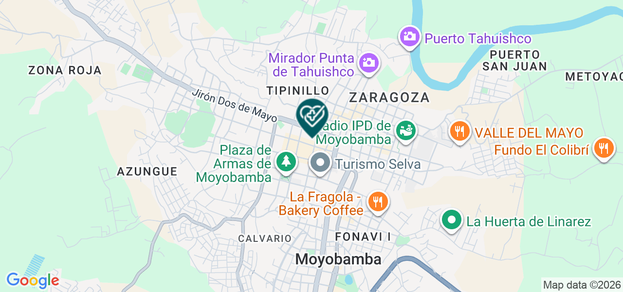 Mapa de Centro Optico Novaoptic