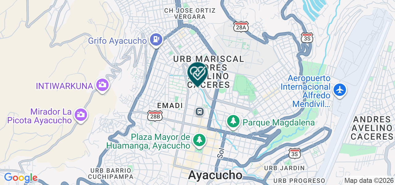 Mapa de Consultorio Dental Biodental