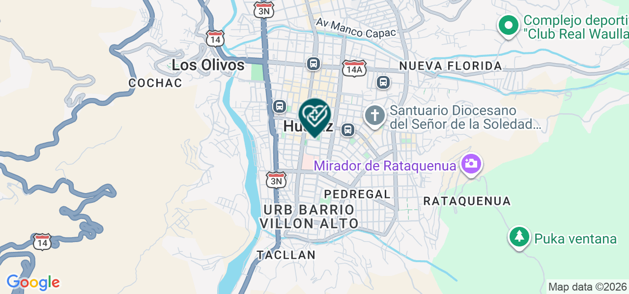 Mapa de Laboratorio de Analisis Clinicos Bio Salud