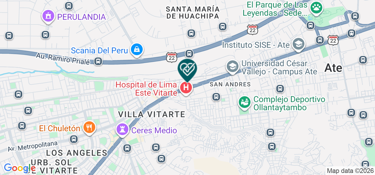 Mapa de Synlab-medlab