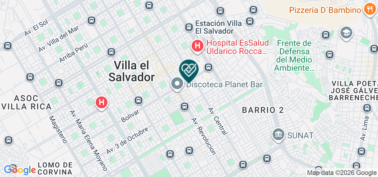 Mapa de Consultorio Medico Dr Roman