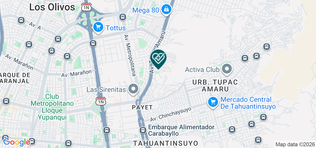 Mapa de Consultorio Odontologico Macdent