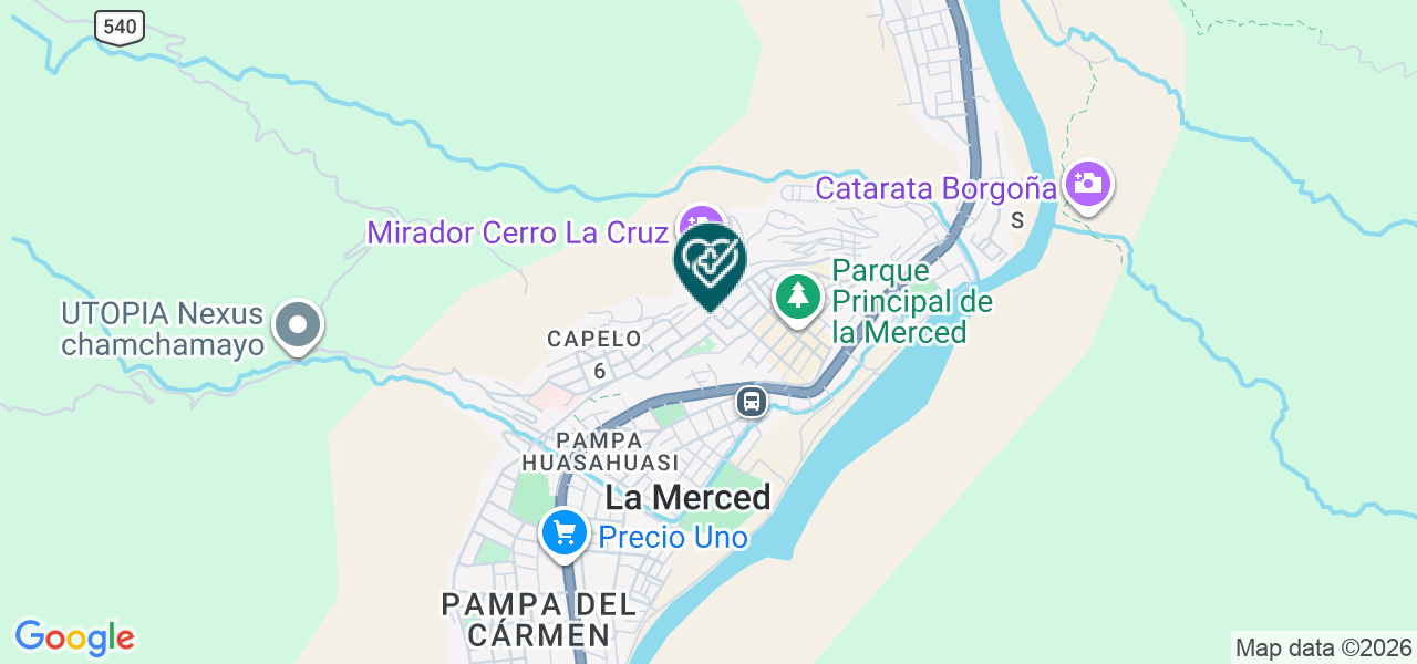 Mapa de Consultorio Dental la Luz