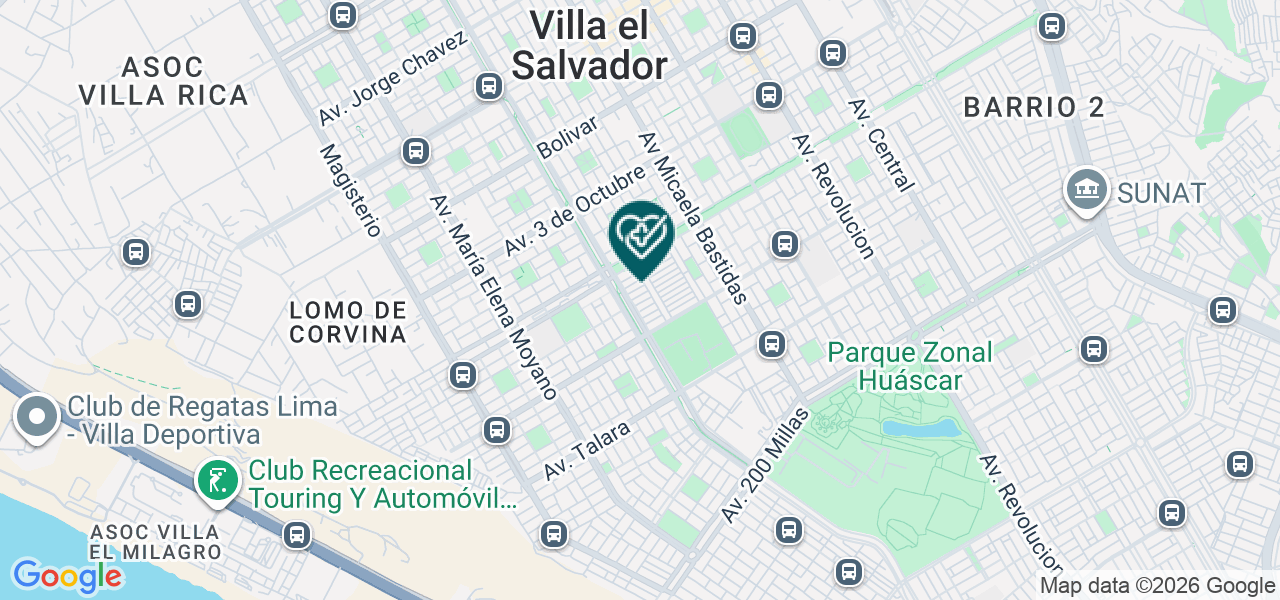 Mapa de Consultorios Odontologicos Mi Sonrisa