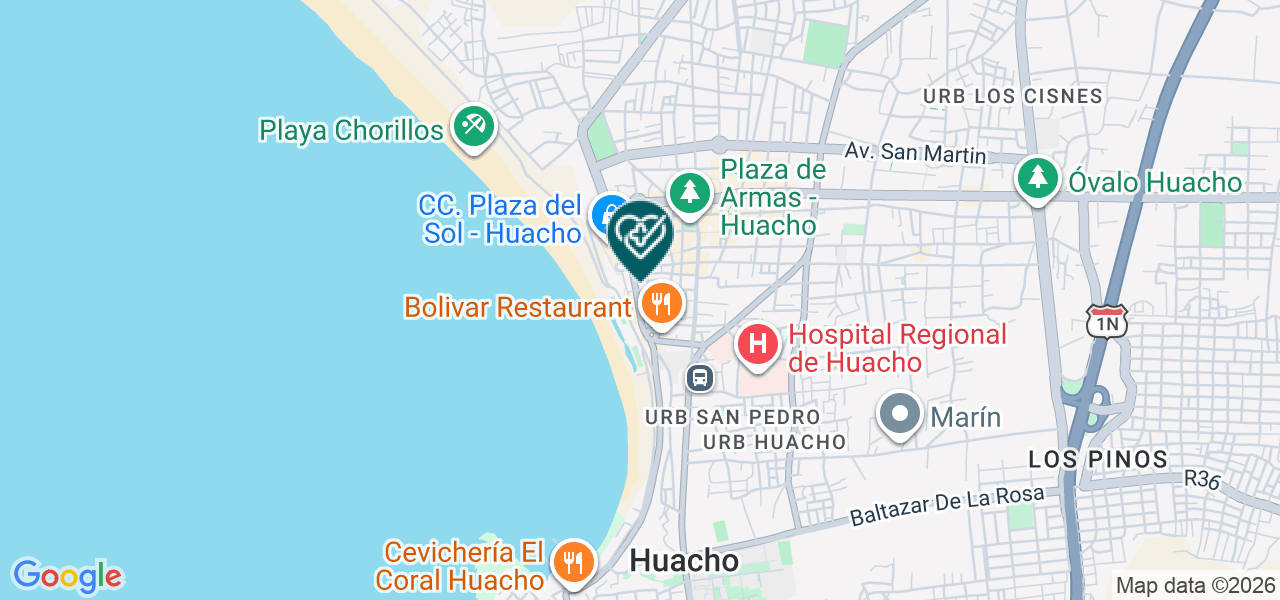 Mapa de Dentaliz Studio