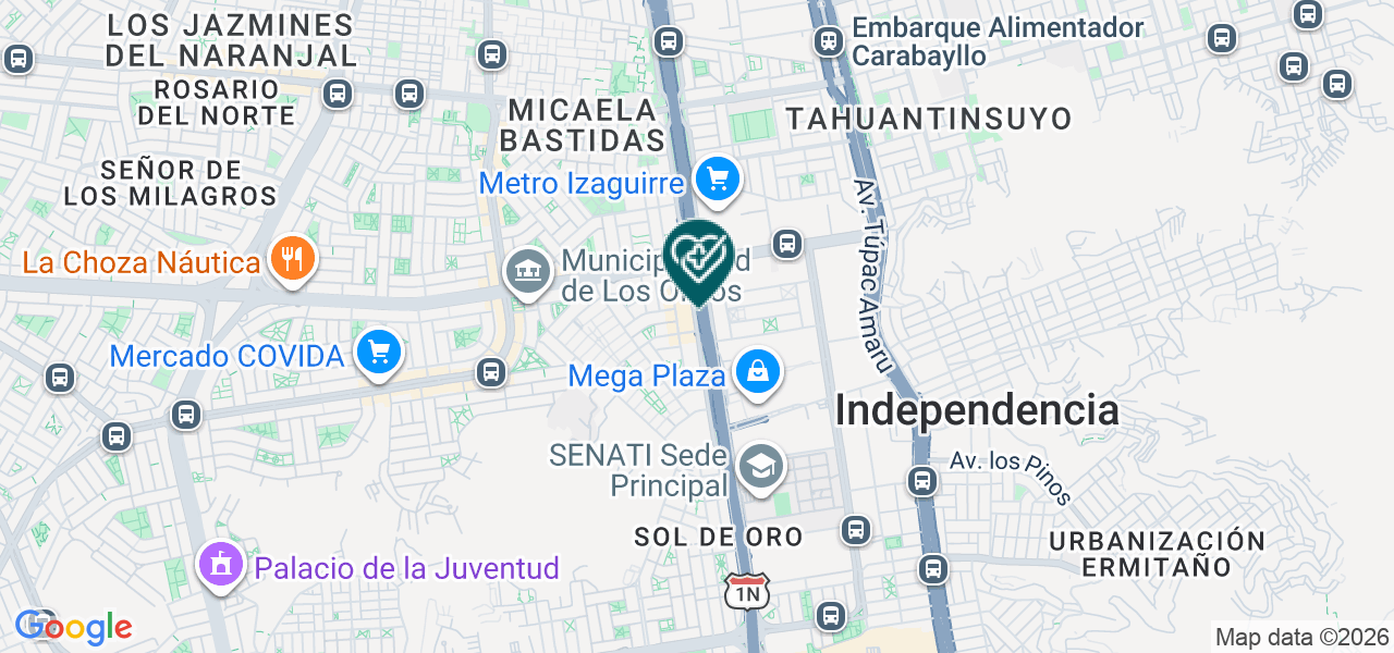 Mapa de Odonto Mega