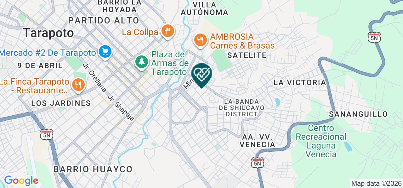 Mapa de Consultorio Odontologico Dent Alena