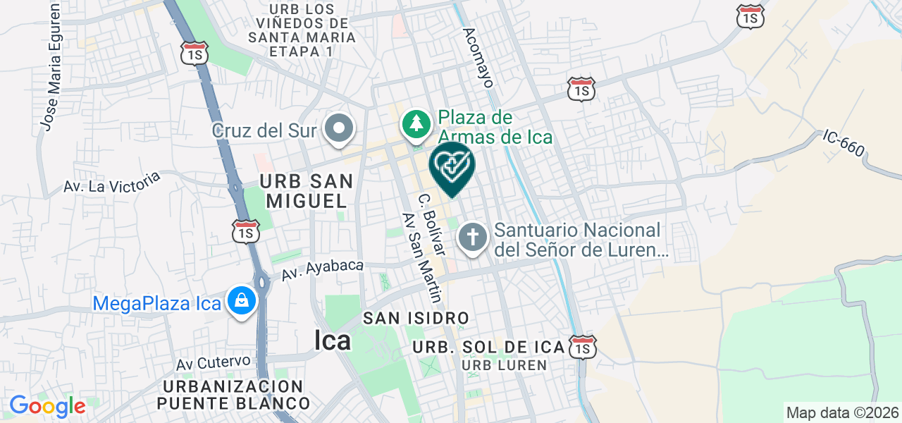 Mapa de Consultorio Obstétrico Limba