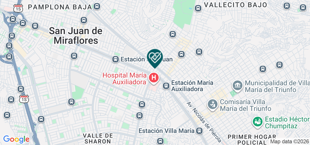 Mapa de Casa de la Juventud