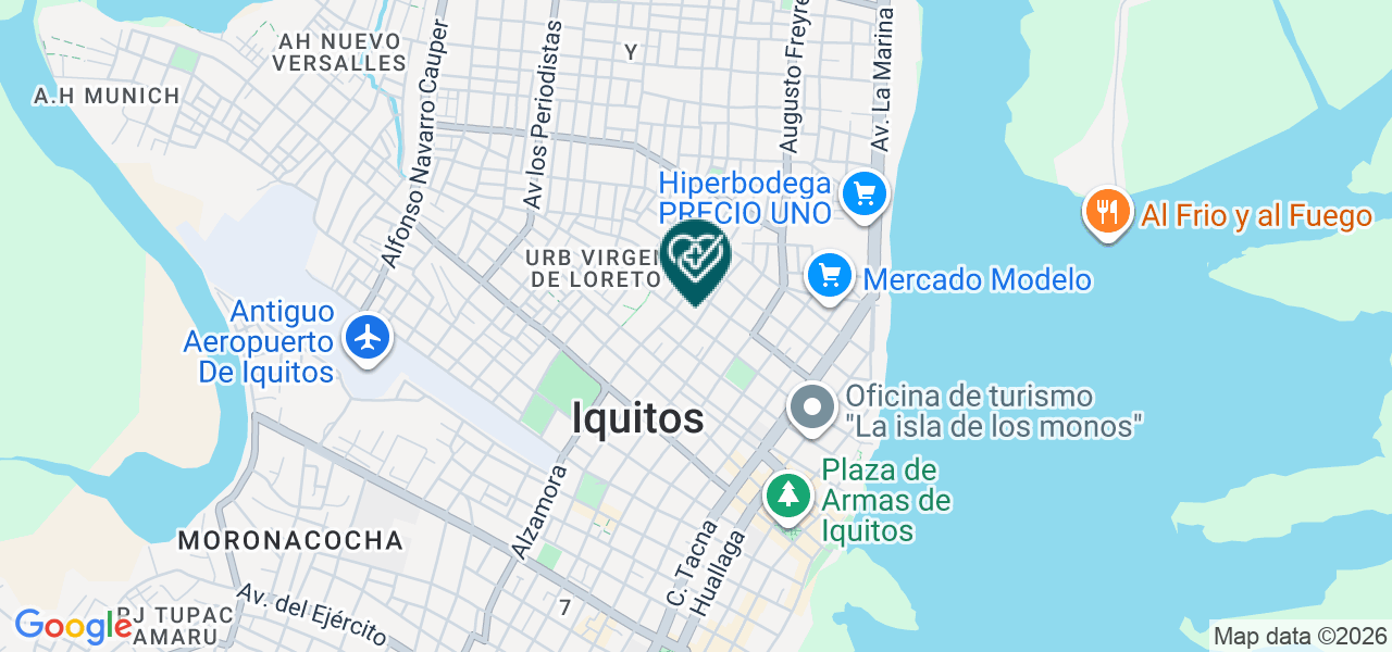 Mapa de Benedicto Xvi Servicios Medicos