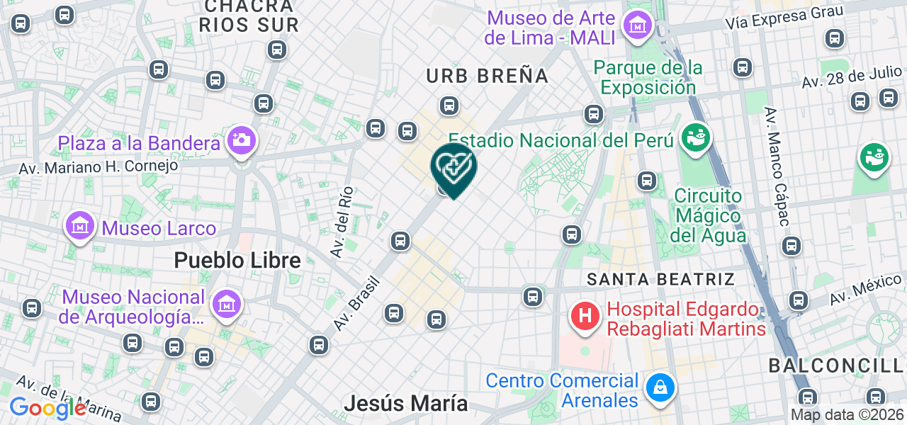 Mapa de Consultorio Mclab