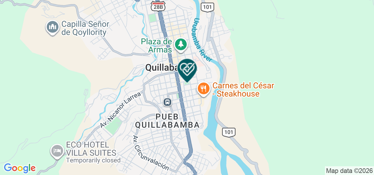 Mapa de El Nuevo Renacer en Maria -la Convencion