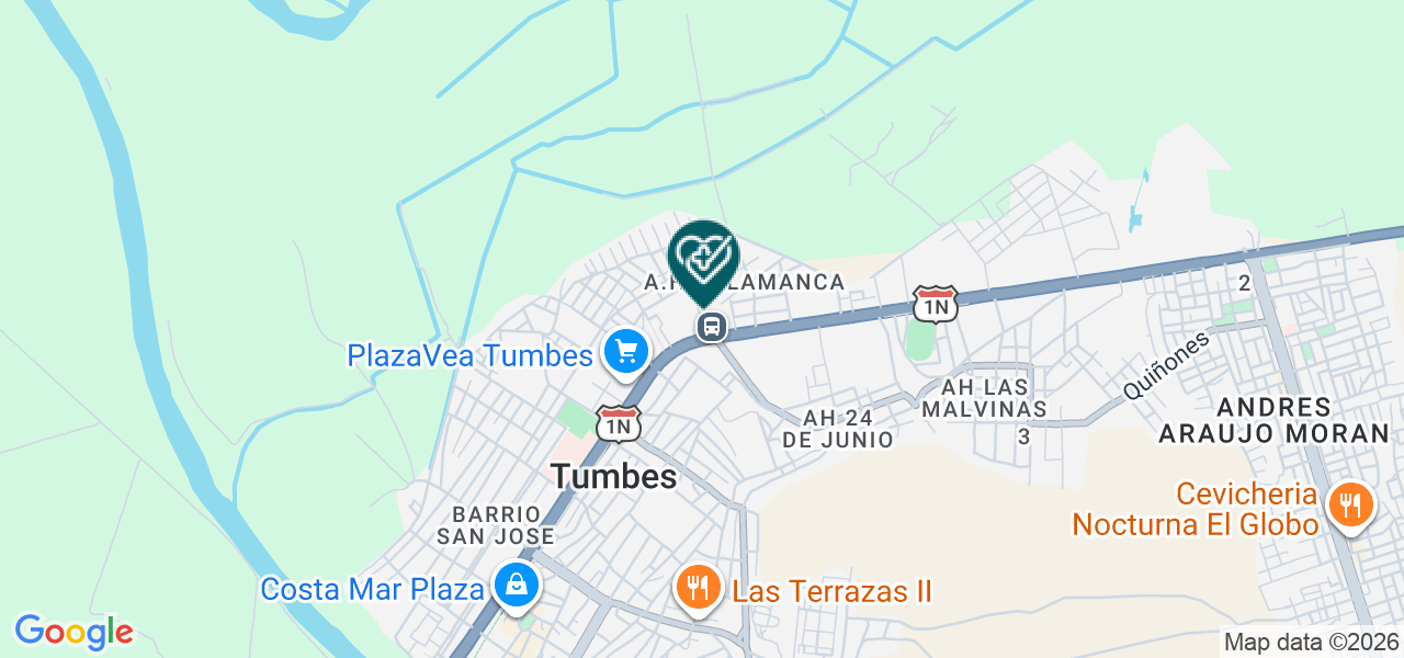 Mapa de Centro Medico Familia