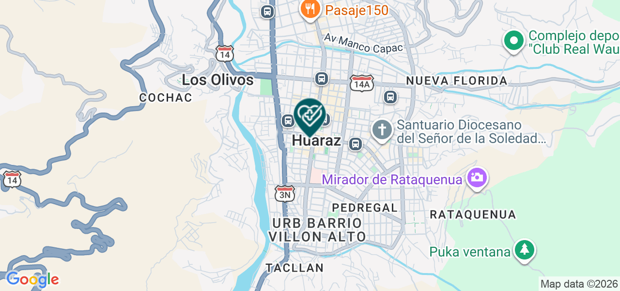 Mapa de Centro Pediatrico Mundo Infantil