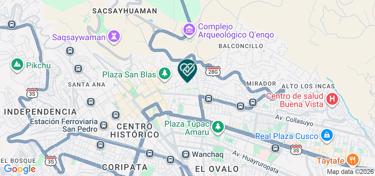 Mapa de Hawka Congenia