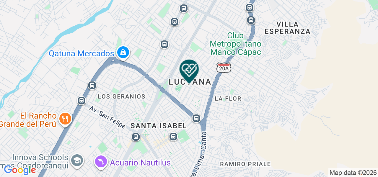 Mapa de Familia Dental