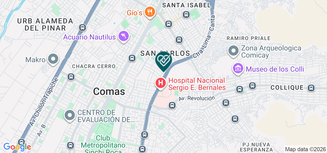 Mapa de Vissalab