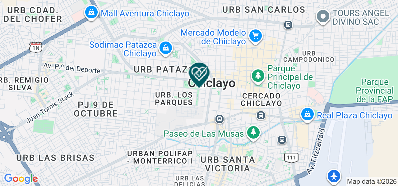 Mapa de Therapy Kids