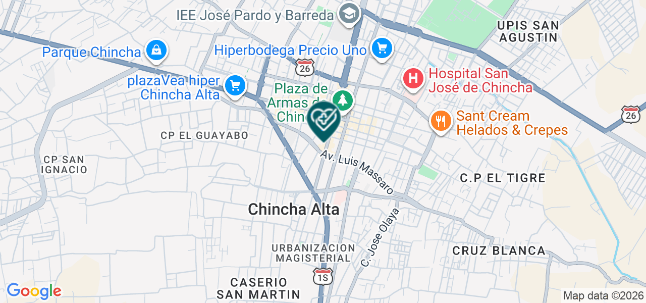Mapa de Vinali