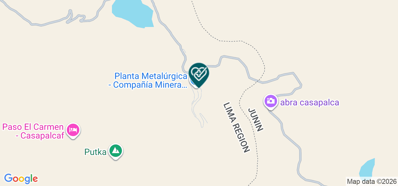 Mapa de Sg Natclar SAC - Centro Médico el Carmen