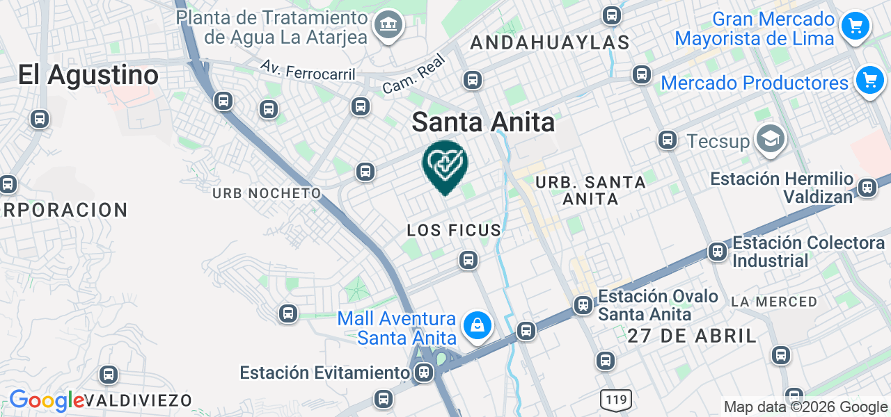 Mapa de Bernal Dent