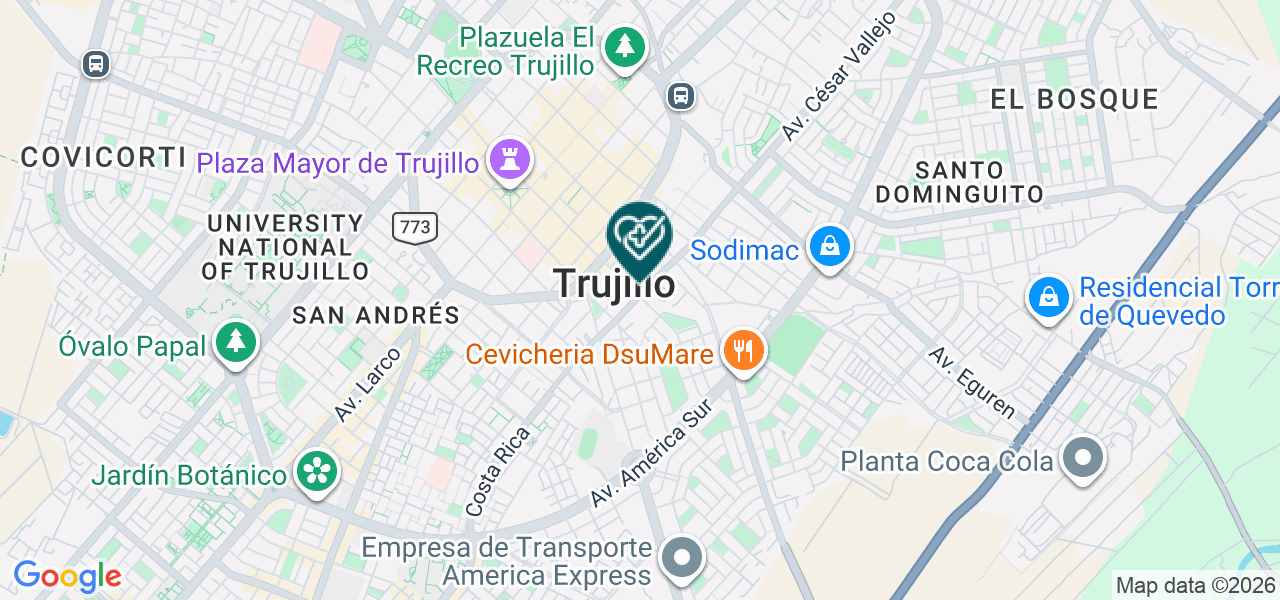 Mapa de Dental Imperial EIRL