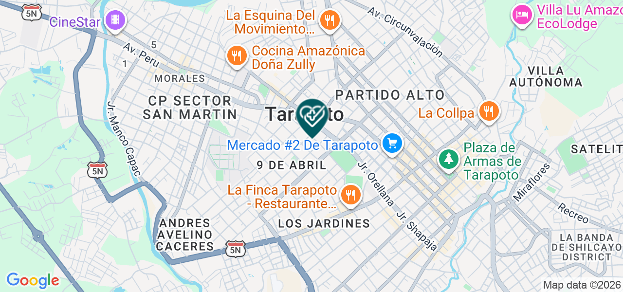 Mapa de Eccodent