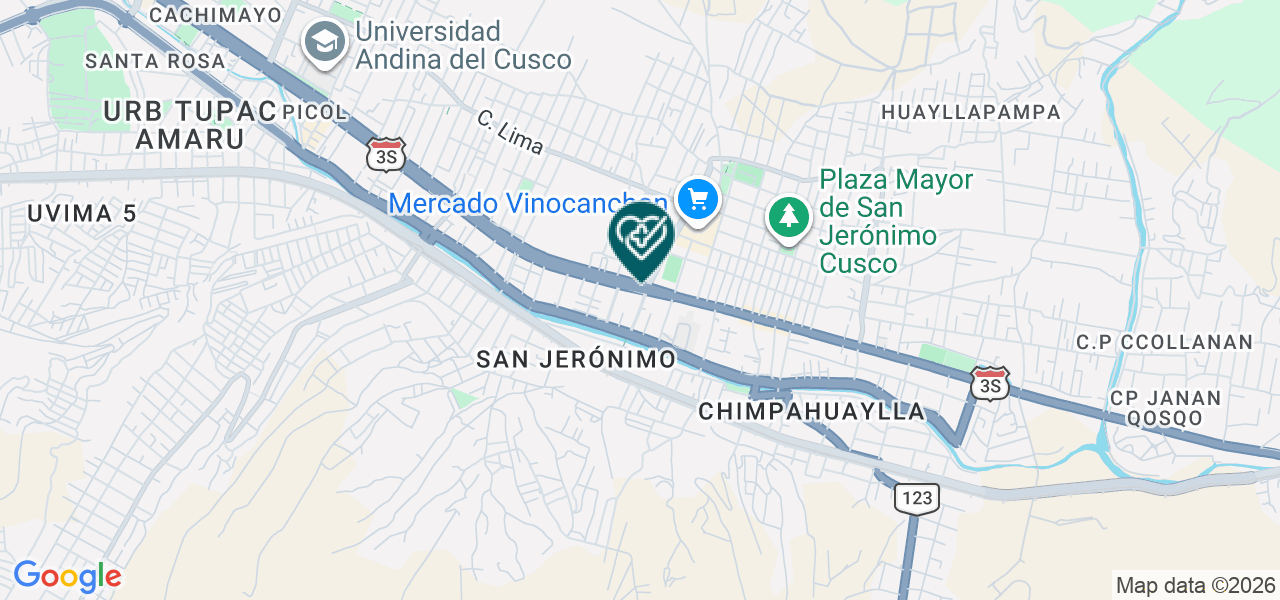 Mapa de Macedo