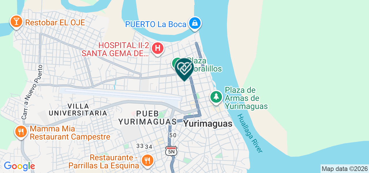 Mapa de Consultorio Dental Adrian Linares