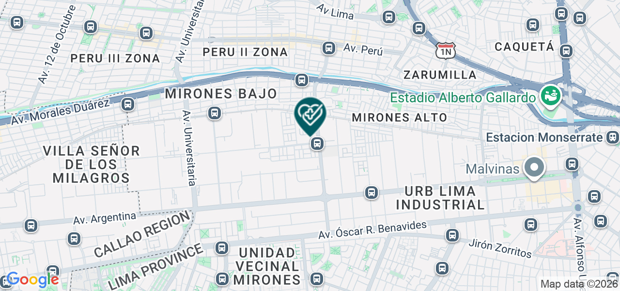 Mapa de Sonrifresh M&i