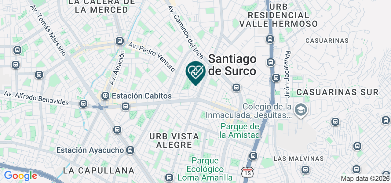 Mapa de Consultorio Odontologico Colsac
