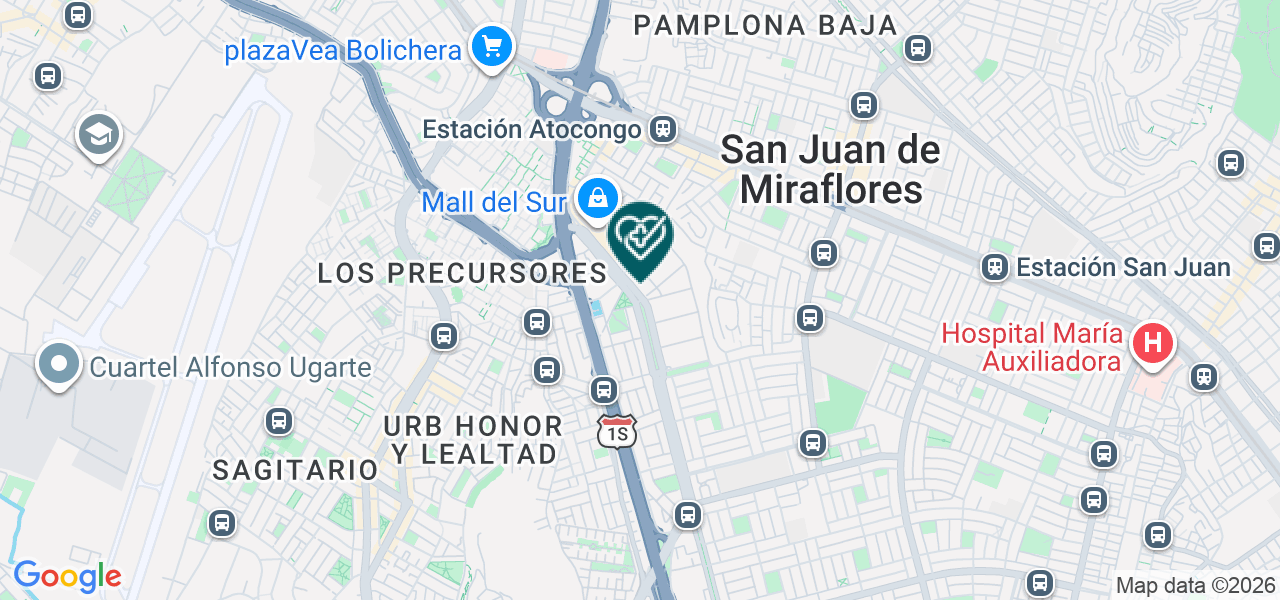 Mapa de Saludxpress