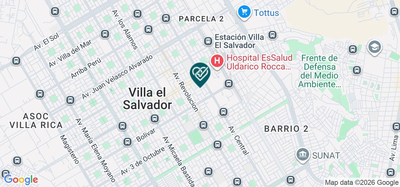 Mapa de Dental Orthovilla