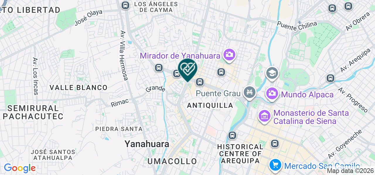Mapa de Óptica Vista 20/20