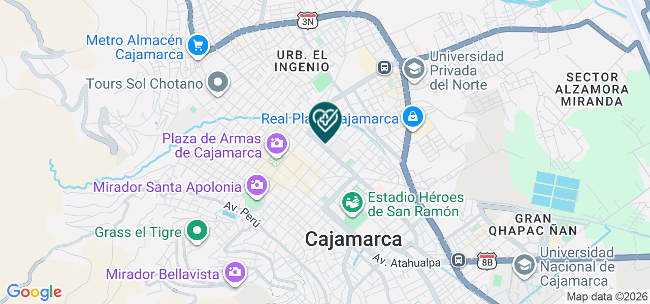 Mapa de Centtro Radiodiagnostico Julio Rodriguez