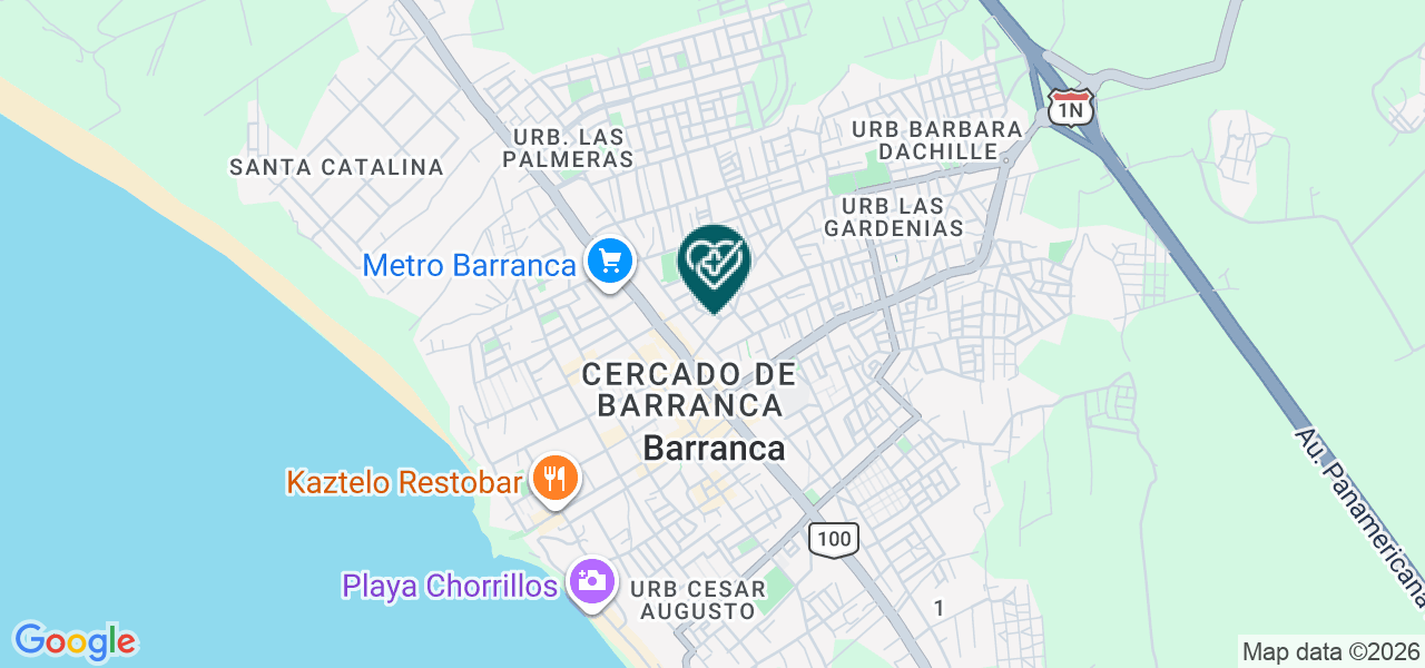 Mapa de Consultorio Dental San Vicente
