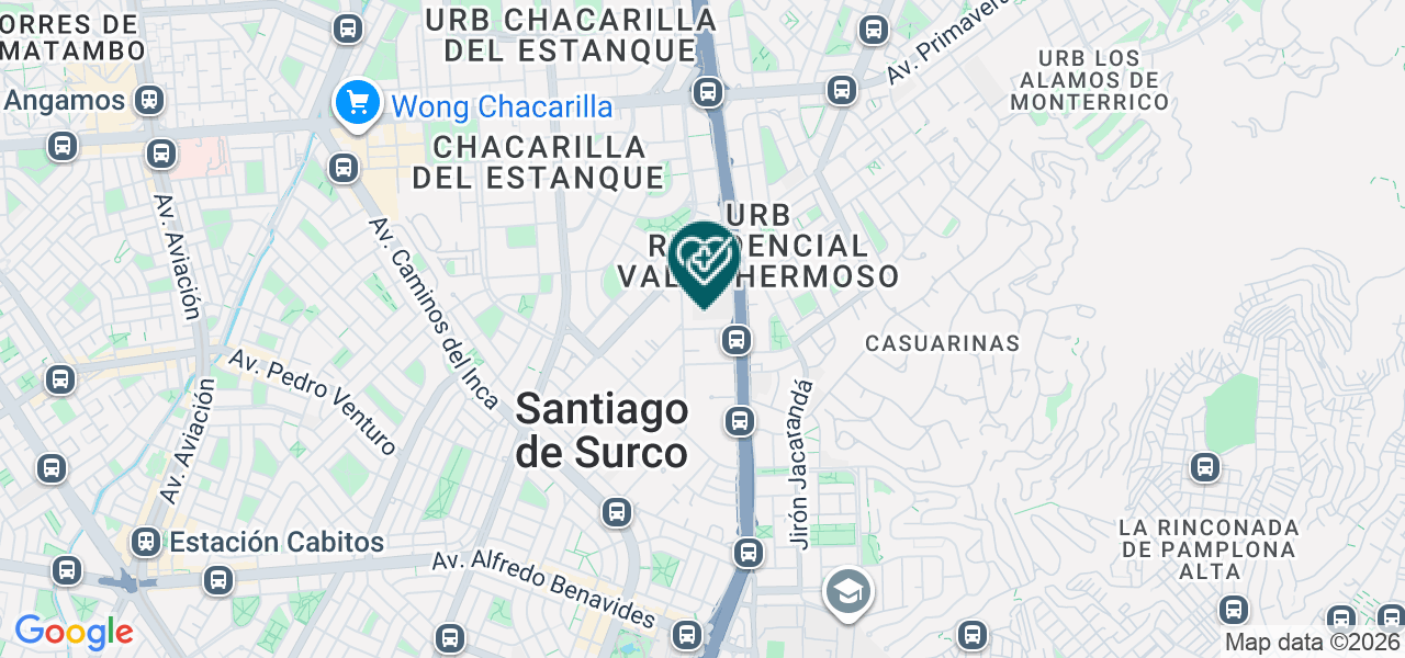 Mapa de Drs Montalvo Dentistas SAC